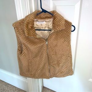 Lizard Thicket Small-Checkered Zip-Up Vest